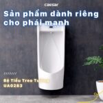 Bồn tiểu nam CAESAR UA0283 cảm ứng treo tường - Ảnh 4