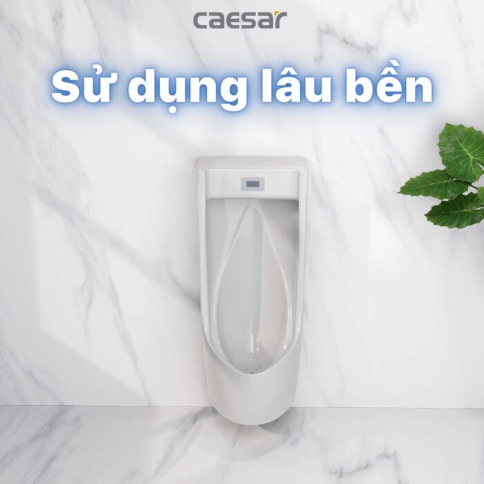 Bồn tiểu nam CAESAR UA0283 cảm ứng treo tường - Ảnh 9