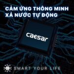Bồn tiểu nam CAESAR UA0283 cảm ứng treo tường - Ảnh 11
