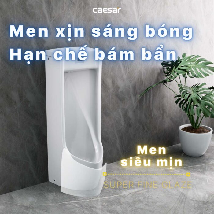 Bồn tiểu nam Caesar UA0284 cảm ứng đặt sàn - Ảnh 8