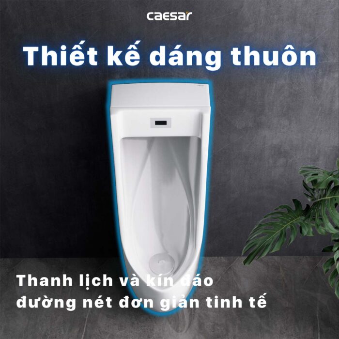 Bồn tiểu nam Caesar UA0284 cảm ứng đặt sàn - Ảnh 10