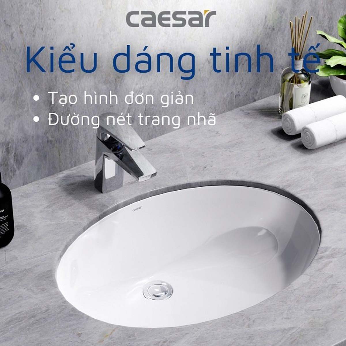 tinh nang Chau lavabo am ban CAESAR L5113 1