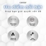 Chậu lavabo âm bàn CAESAR L5115 - Ảnh 6