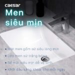 Chậu lavabo âm bàn CAESAR L5125 - Ảnh 8
