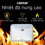 Chậu lavabo âm bàn CAESAR L5125 - Ảnh 10