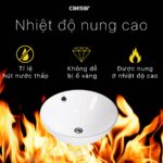Chậu lavabo đặt bàn CAESAR L5215 - Ảnh 10