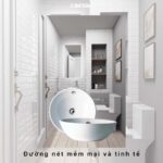 Chậu lavabo đặt bàn CAESAR L5215 - Ảnh 6