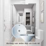 Chậu lavabo đặt bàn CAESAR L5222 - Ảnh 11