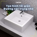 Chậu lavabo đặt bàn CAESAR LF5236 - Ảnh 8