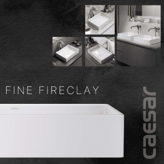 Chậu lavabo đặt bàn CAESAR LF5254 - Ảnh 8