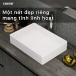 Chậu lavabo đặt bàn CAESAR LF5254 - Ảnh 9
