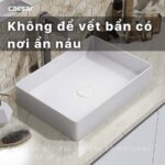 Chậu lavabo đặt bàn CAESAR LF5254 - Ảnh 10