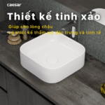 Chậu lavabo đặt bàn CAESAR LF5256 - Ảnh 6