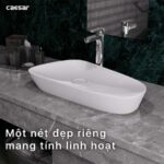 Chậu lavabo đặt bàn CAESAR LF5260 - Ảnh 9