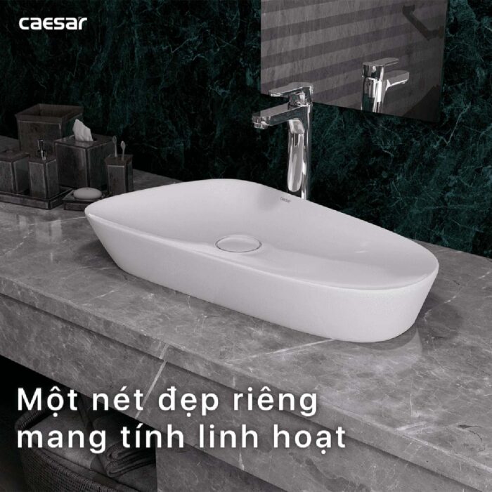 Chậu lavabo đặt bàn CAESAR LF5260 - Ảnh 9