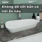 Chậu lavabo đặt bàn CAESAR LF5260 - Ảnh 8
