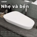 Chậu lavabo đặt bàn CAESAR LF5260 - Ảnh 7
