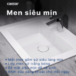 Chậu lavabo dương vành CAESAR LF5017 - Ảnh 8