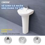 Chậu lavabo treo tường CAESAR L2140 - Ảnh 5