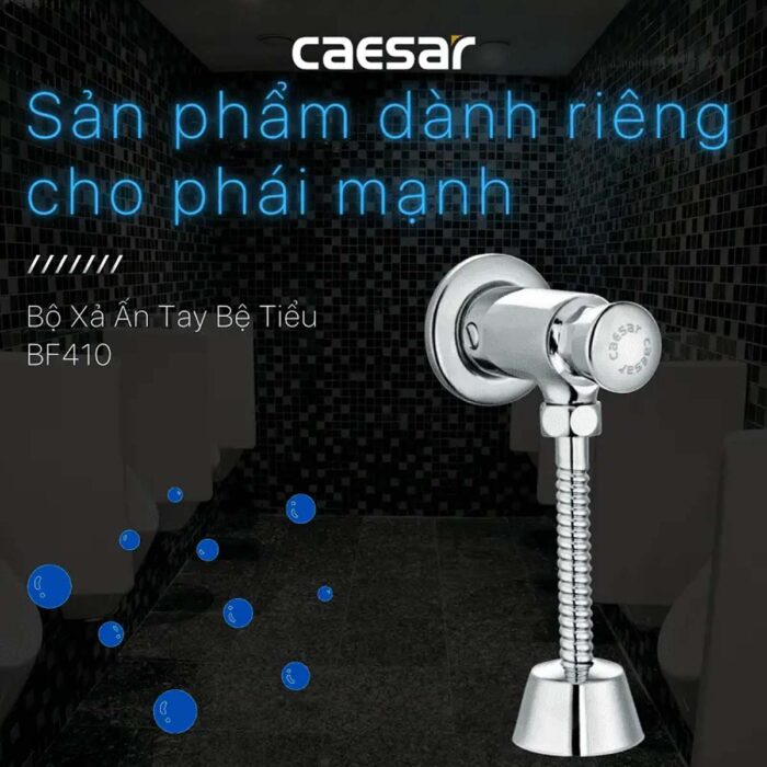 Van xả tiểu CAESAR BF410 nhấn - Ảnh 3