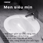chậu lavabo dương vành CAESAR L5018 - Ảnh 8