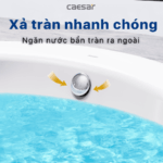 chậu lavabo dương vành CAESAR L5018 - Ảnh 9