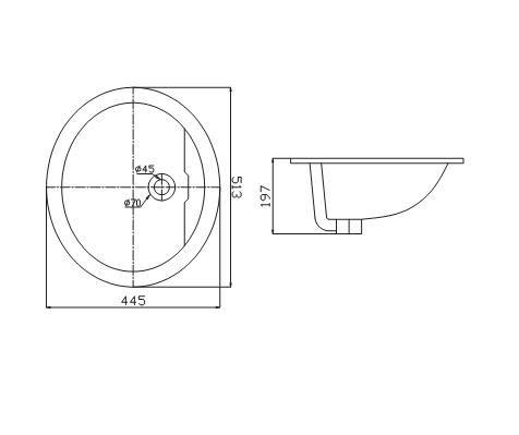 VIGLACERA CD1 CD12 - Chậu lavabo dương vành 1 VIGLACERA CD1 CD12 - Chậu lavabo dương vành