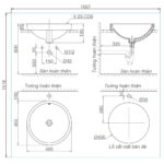 Bản-vẽ-kĩ-thuật-chậu-lavabo-VIGLACERA-CD6-đặt-bàn