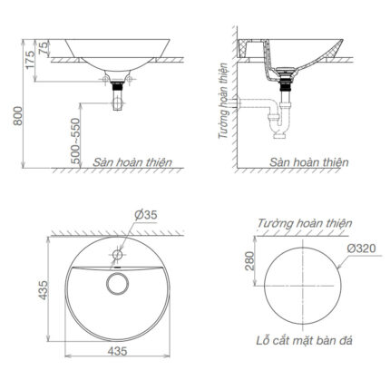 Bản-vẽ-kĩ-thuật-chậu-lavabo-VIGLACERA-V26-đặt-bàn
