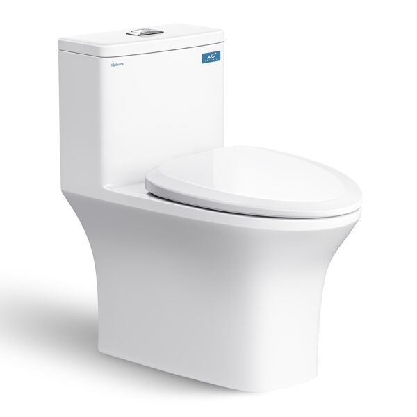 Bồn cầu 1 khối VIGLACERA V72 nắp êm