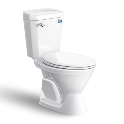 Bồn cầu 2 khối VIGLACERA VI44 nắp thường V1102