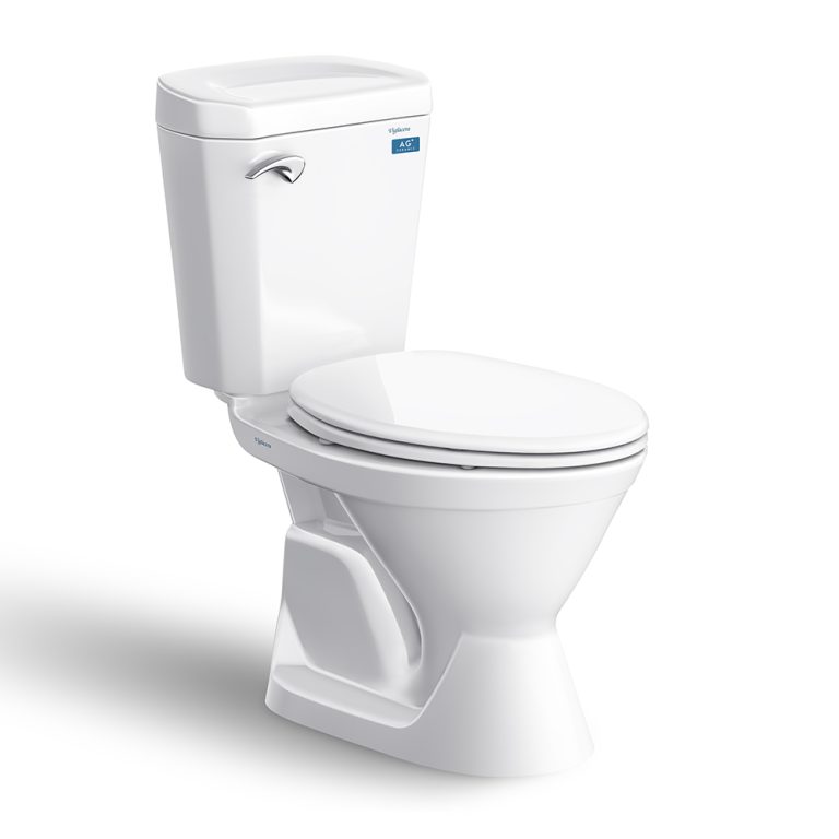 Bồn cầu 2 khối VIGLACERA VI44 nắp thường V1102