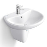 Chậu lavabo treo tường VIGLACERA VI5 kèm chân lửng