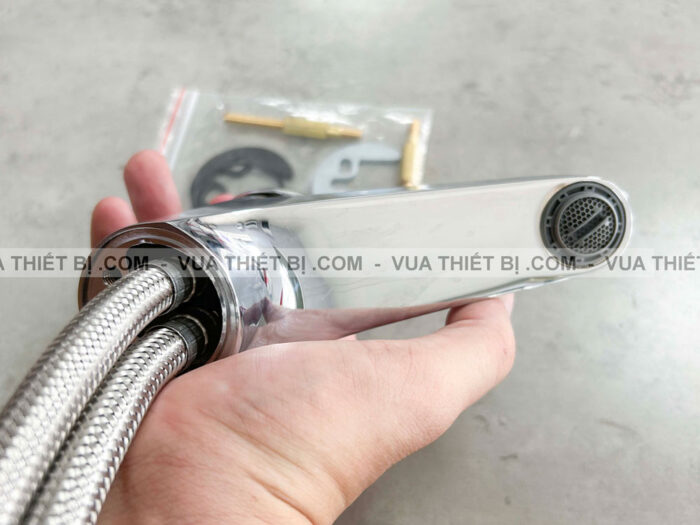 Vòi lavabo VIGLACERA VG102 (VSD102) nóng lạnh - Ảnh 4