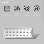 Phễu thoát sàn CAESAR ST1030B 100x300mm phi 60 - Ảnh 4