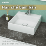 Chậu lavabo đặt bàn CAESAR LF5257 - Ảnh 14