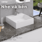 Chậu lavabo đặt bàn CAESAR LF5257 - Ảnh 15