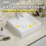 Chậu lavabo đặt bàn CAESAR LF5257 - Ảnh 16
