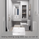 Chậu lavabo đặt bàn CAESAR LF5259 - Ảnh 11