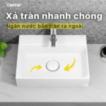 Chậu lavabo đặt bàn CAESAR LF5259 - Ảnh 16