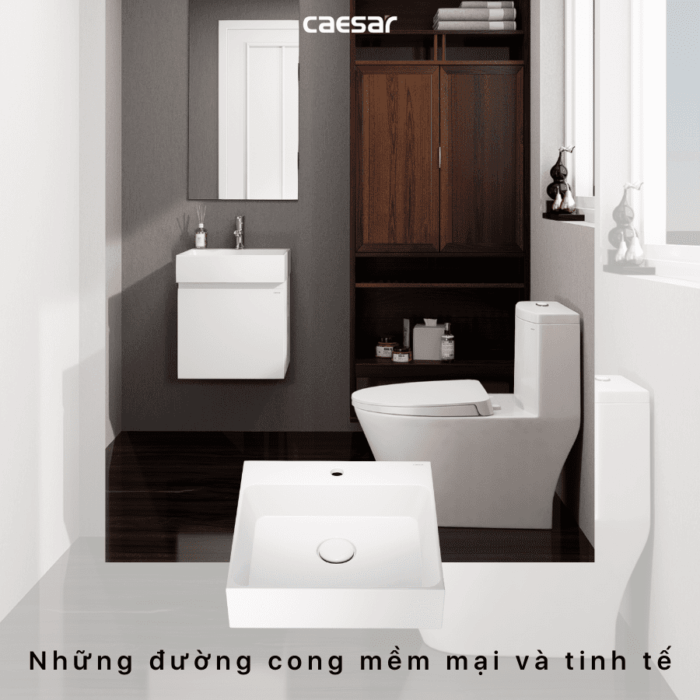 Chậu lavabo đặt bàn CAESAR LF5255 - Ảnh 11