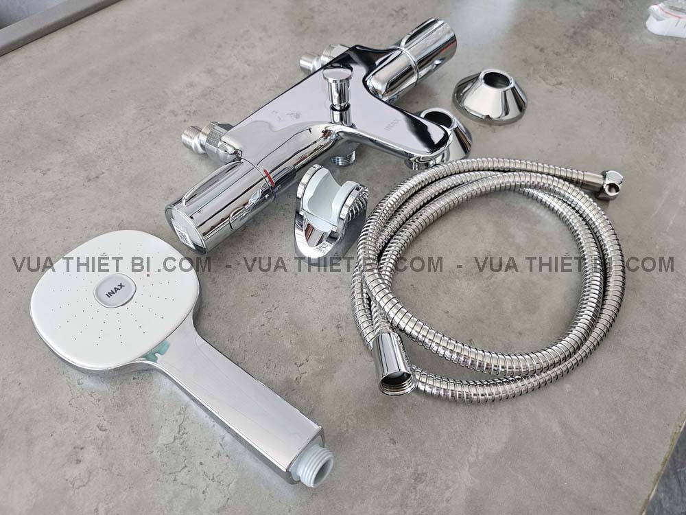 Hinh anh thuc te Voi sen tam INAX BFV 3413T 8C nhiet do 3