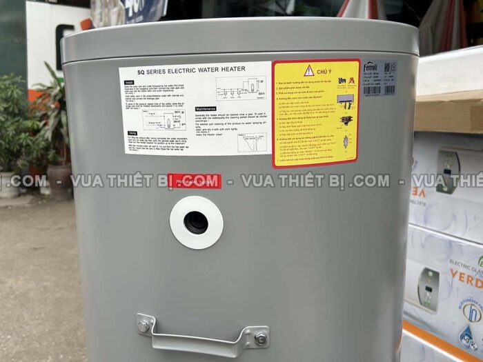 Bình nóng lạnh Ferroli SQ 200L lít đặt sàn gián tiếp 3000w - Ảnh 10