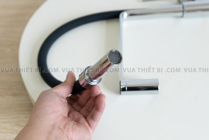 Vòi rửa bát MALLOCA K081C nóng lạnh - Ảnh 4