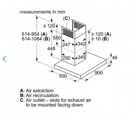 Bản-vẽ-kích-thước-máy-hút-mùi-Bosch-DWB98JQ50B