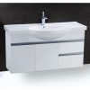 Bộ Tủ Lavabo Caesar Treo Tường LF5324/EH213V Màu Trắng 1