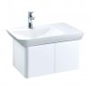 Bộ Tủ Lavabo Caesar Treo Tường LF5372/EH063V Màu Trắng 1