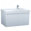 Bộ Tủ Lavabo Caesar Treo Tường LF5384/EH080V Màu Trắng 1