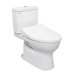 Bồn Cầu 2 Khối TOTO CS320DRE4 Nắp Rửa Cơ TCW1211A 1