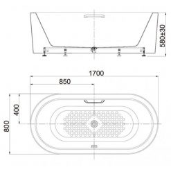 Bồn Tắm Đặt Sàn Acacia American Standard BTAS2732 2